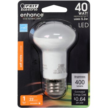 Feit Electric  BPR16DM/927CA R16 LED Bulb, 400 Lumens ~ Dimmable