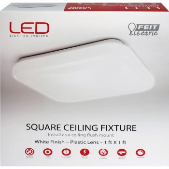 Feit Electric  71800 Square LED Ceiling Fixture ~ 12&quot; x 12&quot;