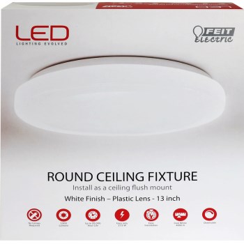 Feit Electric  71801 Round LED Ceiling/Wall  Light Fixture ~ 1300 Lumens