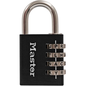 MasterLock 643DASTWD Word Combo Lock