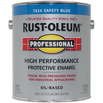 Rust-Oleum 7524402 High Performance Protective Enamel, Safety Blue ~ Gallon