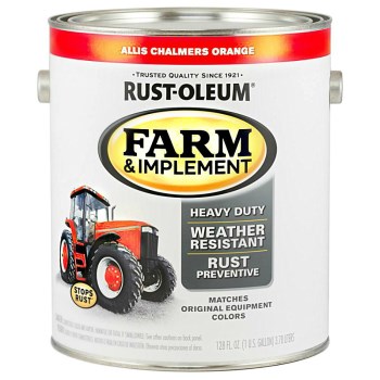 Rust-Oleum 280176 Farm &amp; Implement Finish,  Allis Chalmers Orange  ~  Gallon