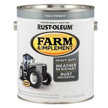 Rust-Oleum 280169 Farm &amp; Implement Finish,  Gray Primer  ~  Gallon