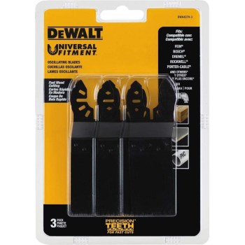 DeWalt DWA4270-3 3pk 1-1/4 Osc Blade