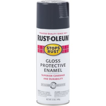 Rust-Oleum 312818 Protective Enamel, Deep Slate ~ 12 oz.