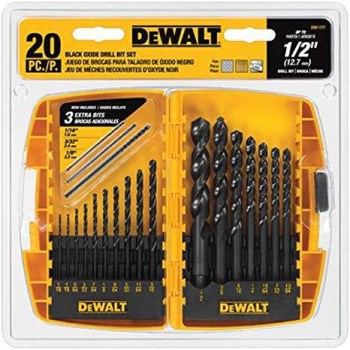 DeWalt DW1177 20pc Black Oxide Set