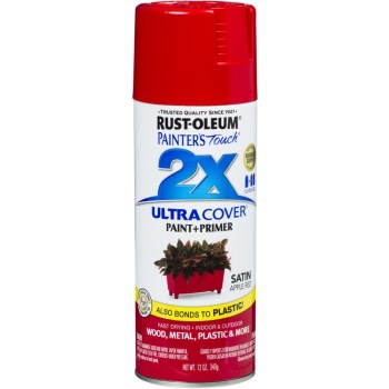 Rust-Oleum 315396  2x Ultra Spray Paint, Apple Red