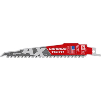 Milwaukee Tool  48-00-5221 6 Carb Recip Blade