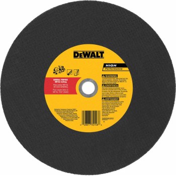 DeWalt DW8021 14 Mtl Cut Off Wheel