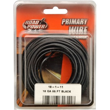 Coleman Cable 55667333 18-1=11 18ga Blk Primary Wire