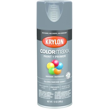 Krylon K05539007 5539 Sp Gloss Smoke Gray