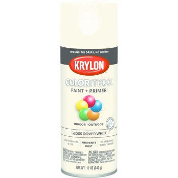 Krylon K05516007 5516 Sp Gloss Dover White