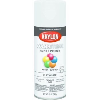 Krylon K05548007 5548 Sp Flat White