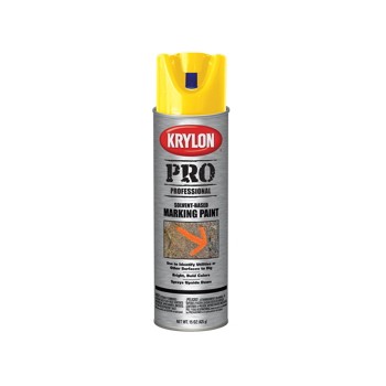 Krylon 7301 Marking Paint, Solvent Based ~ APWA Yellow