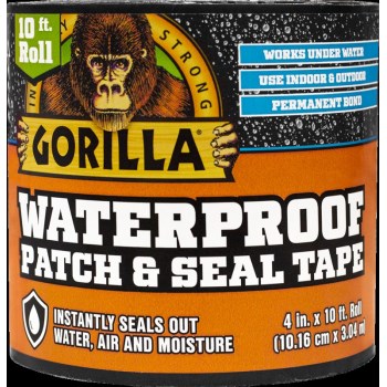 Gorilla Glue/O&#39;Keefe&#39;s 4612502 4x10 Black Seal Tape