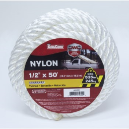 Mibro Group   459551BGV1 459551 1/2x50 Tw Nylon Rope