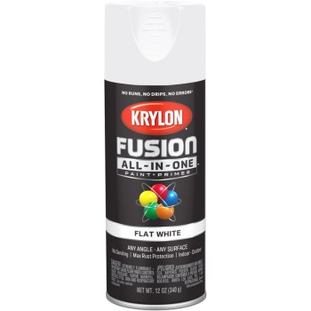 Krylon K02730007 2730 Sp Flat White Paint