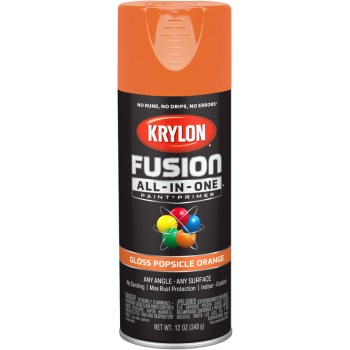 Krylon K02718007 2718 Sp Gloss Popsicle Orange Paint