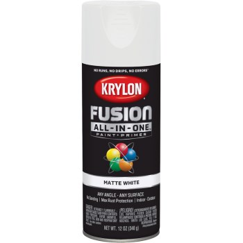 Krylon K02764007 2764 Sp Matte White Paint