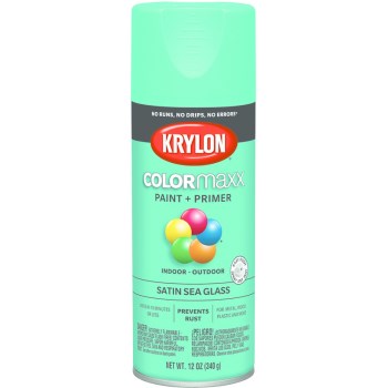 Krylon K05576007 5576 Sp Satin Sea Glass Paint
