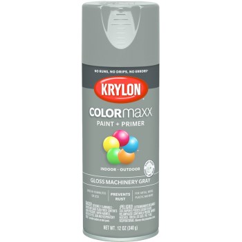 Krylon K05599007 5599 Sp Gloss Machinery Gray Paint