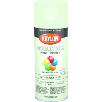 Krylon K05552007 5552 Sp Matte Seaside Green Paint