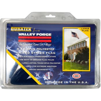 Valley Forge Flag Co  USDT4 4x6 Polyester Us Flag