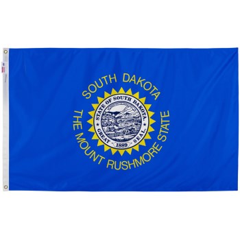 Valley Forge Flag Co  SD3 3x5 South Dakota Flag