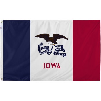 Valley Forge Flag Co  IA3 3x5 Iowa Flag