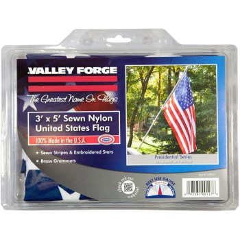 Valley Forge Flag Co  USPN-T Uspnt 3x5 Nylon Us Flag
