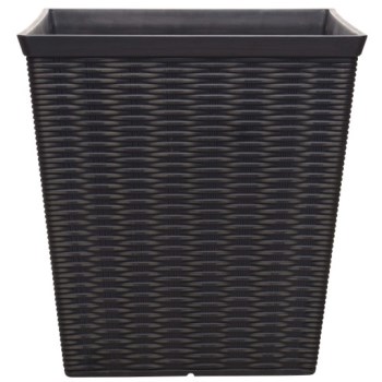 Southern Patio HDR-054771 Resin Wicker Planter - 15&quot;