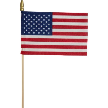 Valley Forge Flag Co  USE4D 4x6 Us Stick Flag
