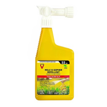 Woodstream M8002 Mole and Gopher Repellent Spray ~ 32 oz