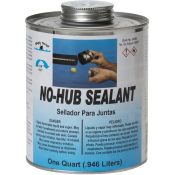 Black Swan Mfg 04085 No-Hub Sealant ~ Quart