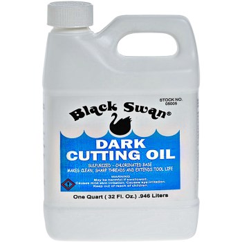 Black Swan Mfg 05005 Dark Thread Cutting Oil ~ Quart