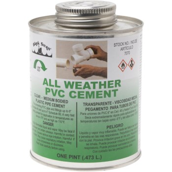 Black Swan Mfg 07070 All Weather Cement ~ Pint