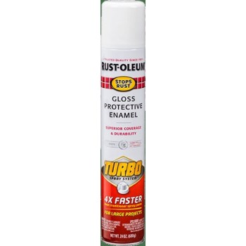 Rust-Oleum 334133 White Enamel Spray Paint