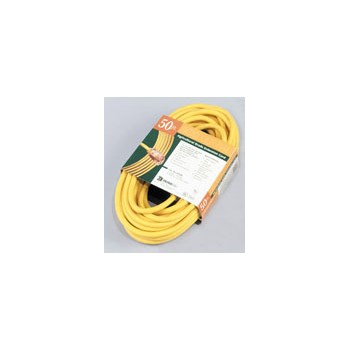 Coleman Cable 1688SW0002 01658 12/3 50 Yellow Ext Cord
