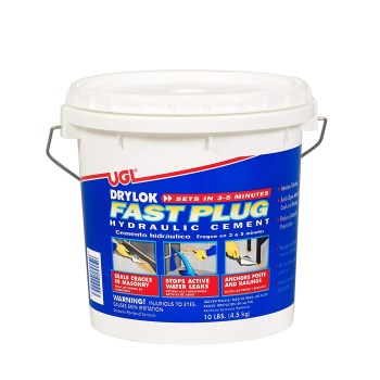 UGL 00924 Drylock Fast Plug Cement ~  10 lb Bucket