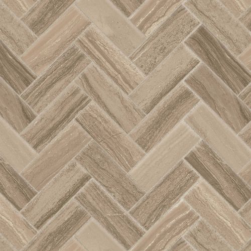 Highland 1&quot; x 4&quot; Floor &amp; Wall Mosaic in Beige