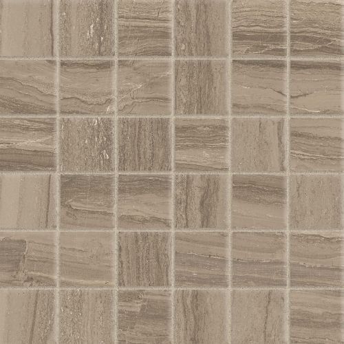 Highland 2&quot; x 2&quot; Floor &amp; Wall Mosaic in Beige