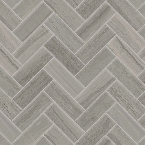 Highland 1&quot; x 4&quot; Floor &amp; Wall Mosaic in Greige