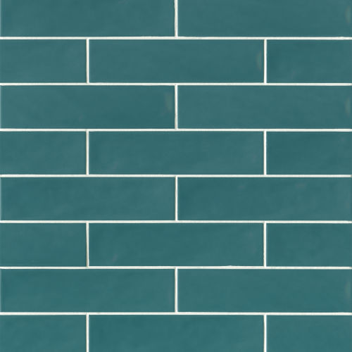 Sorrento 2.5&quot; x 10.25&quot; Ceramic Wall Tile in Turchese