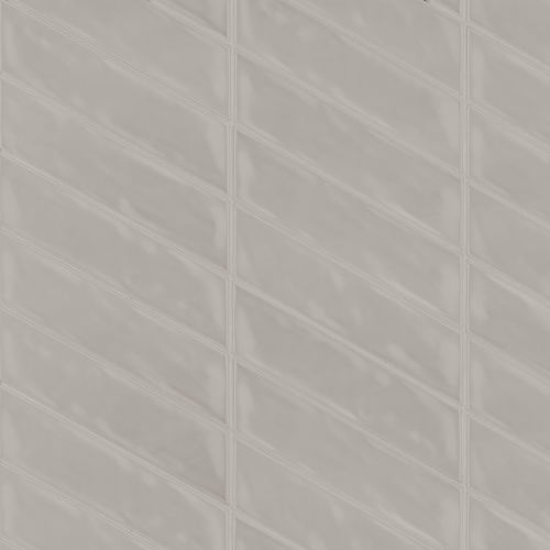 Sorrento 2.5&quot; x 10&quot; Right Chevron Ceramic Wall Tile in Fiore