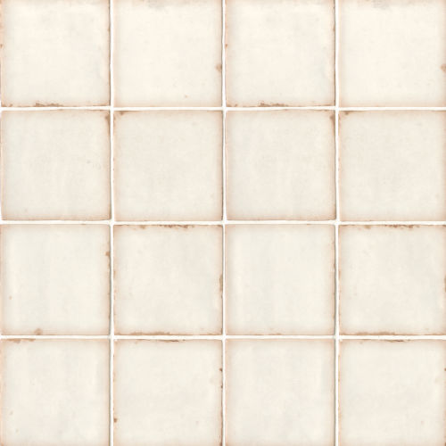 Casablanca 5&quot; x 5&quot; Matte Ceramic Tile in White