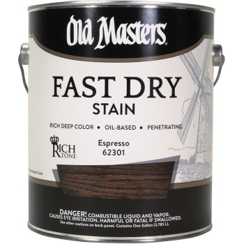 Old Masters 62301 Fast Dry Stain, Espresso ~ Gal