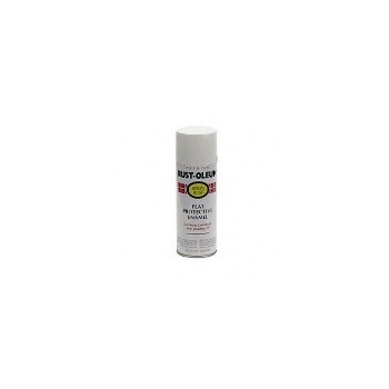 Rust-Oleum 7790830 Enamel Spray Paint, Flat White ~ 12 oz
