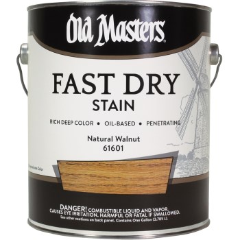 Old Masters 61601 Fast Dry Stain, Natural Walnut ~ Ga