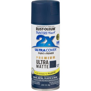 Rust-Oleum 331183 Rust-Oleum Painters Touch 2X Premium Ultra Matte Evening Navy Spray