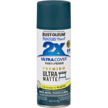 Rust-Oleum 331185 2x Ultra Spray Paint, Matte Teal